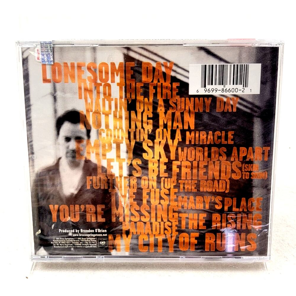 Bruce Springsteen The Rising Factory Sealed 2002 CD - Picture 2 of 5